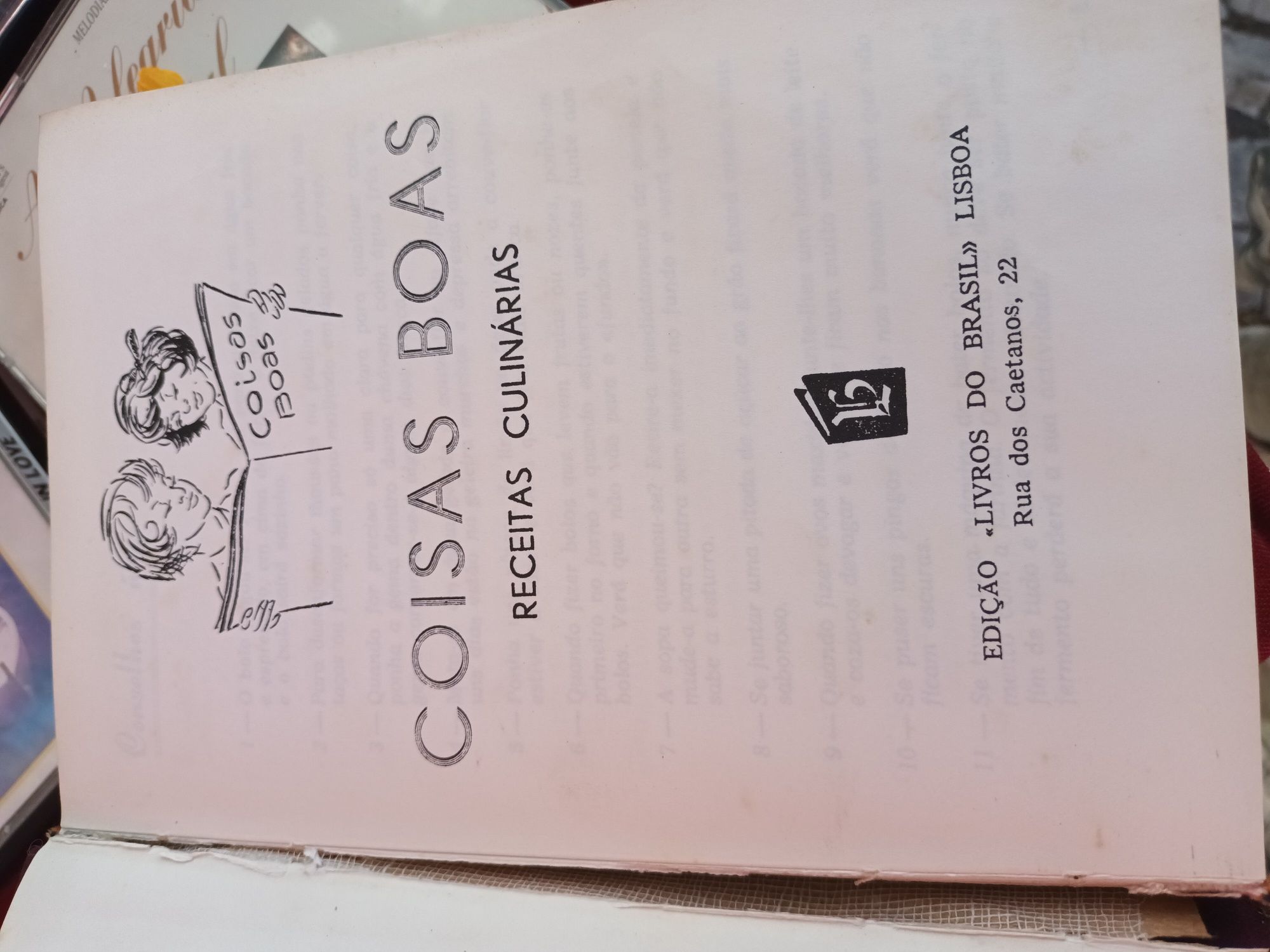 Indisponível antigo de receitas " Coisas Boas"