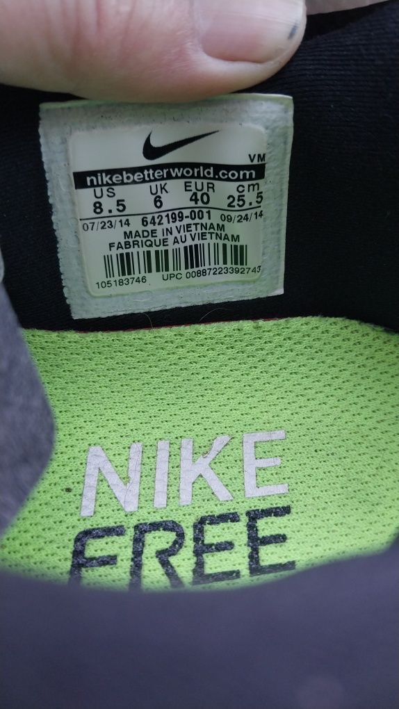 Кроссовки nike размер 39