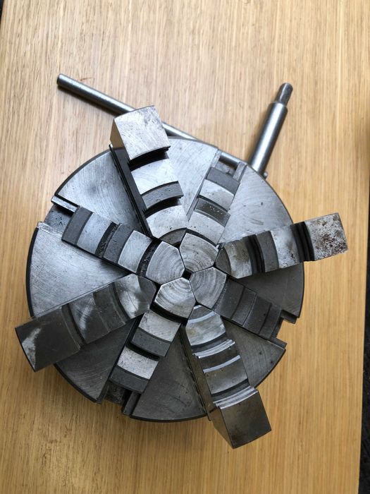 uchwyt tokarski fi 200 polski BISON jak nowy