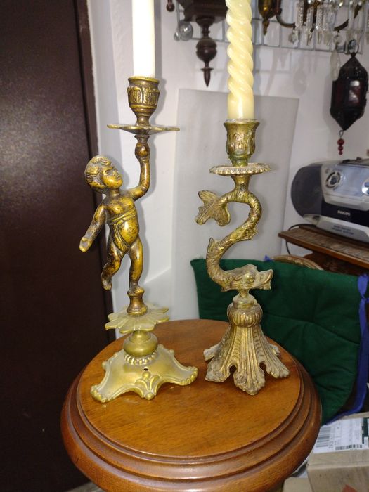 Підсвічники бронзові