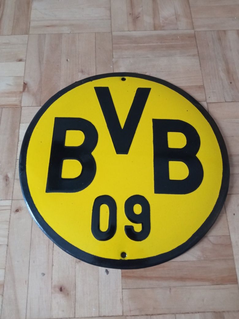 Herb Borussia Dortmund, emalia.