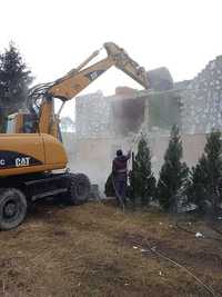 Rozbiórka rozbiórki budynków wyburzenia budynków wywóz gruzu