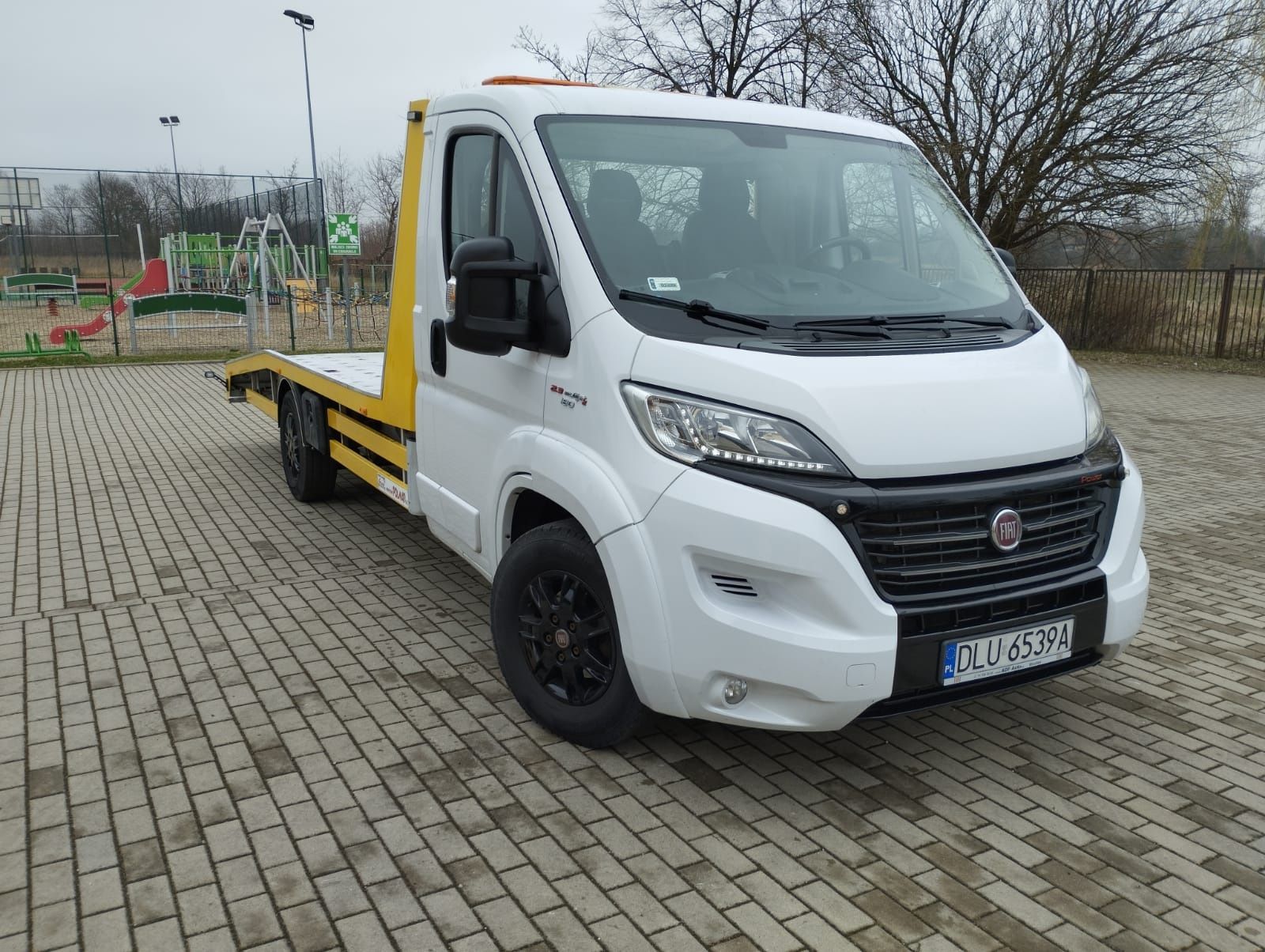 Fiat ducato autolaweta 2.3 180km przebieg 171tys salon PL 2017r7