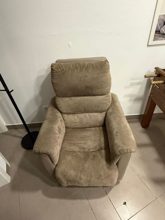 Cadeirão articulado tecido