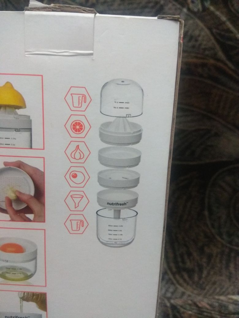 Nutrifresh kuchenna miarka wielofunkcyjna 6 w 1