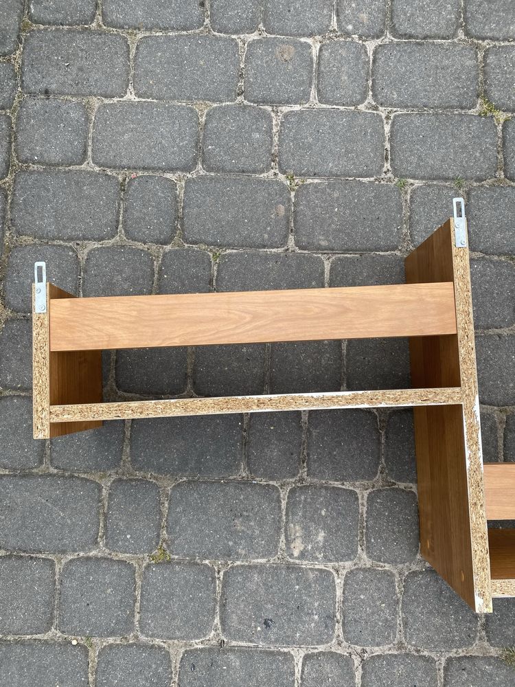 półka wisząca podwójna 100x20x45