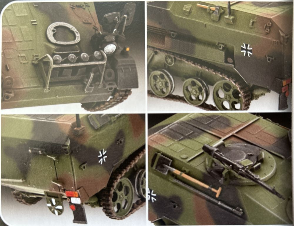 Model do sklejania POJAZD 1/35 Revell 03336 WIESEL 2 LEFLASYS BF/UF