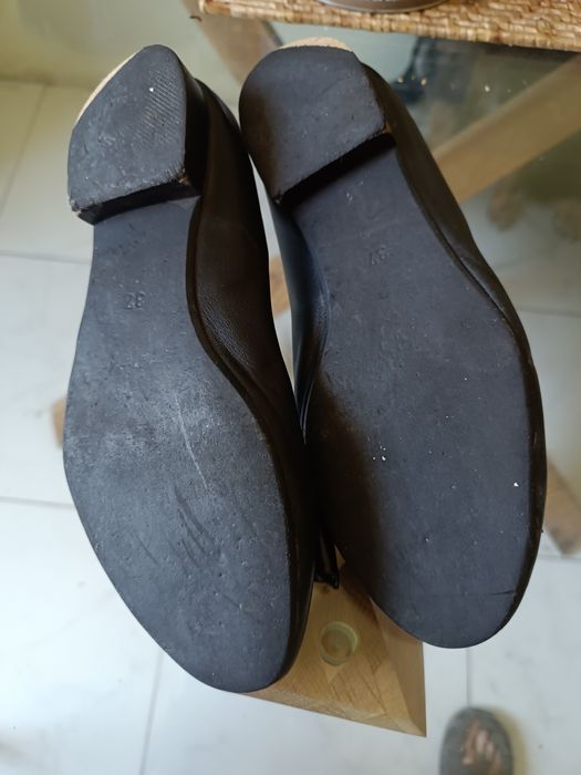 Балетки з логотипом chanel