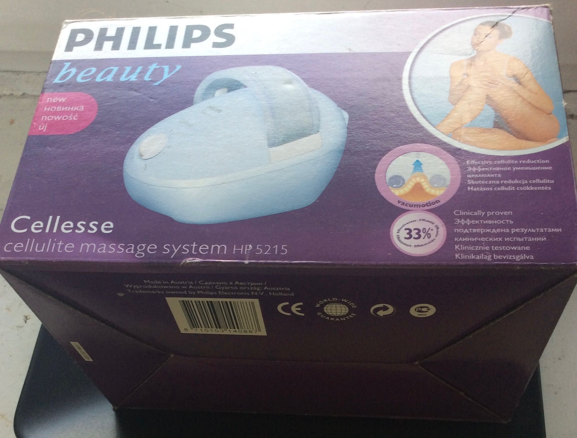 Cellesse Philips beauty Cellulite  masażer antycelulitowy