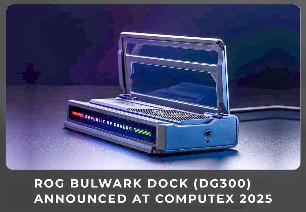 ROG DOCK Bulwark DG300  (Factura de Outubro 2025)