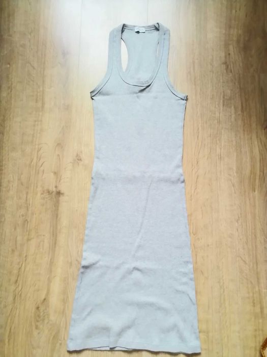 Szara dresowa długa sukienka Intimissimi