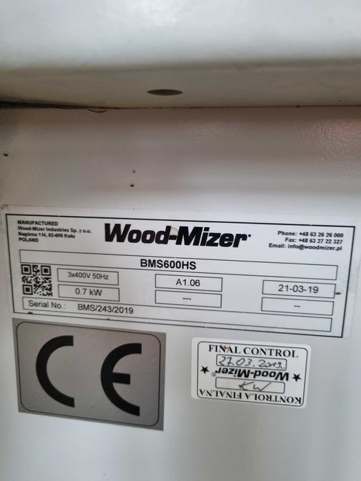 Ostrzałka pił taśmowych Ostrzarka Wood-Mizer BMS600