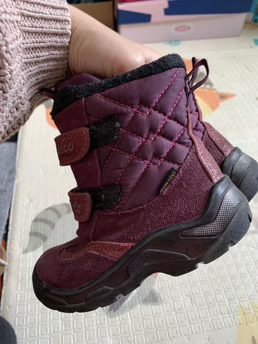 Зимові черевики чобітки Ecco 25