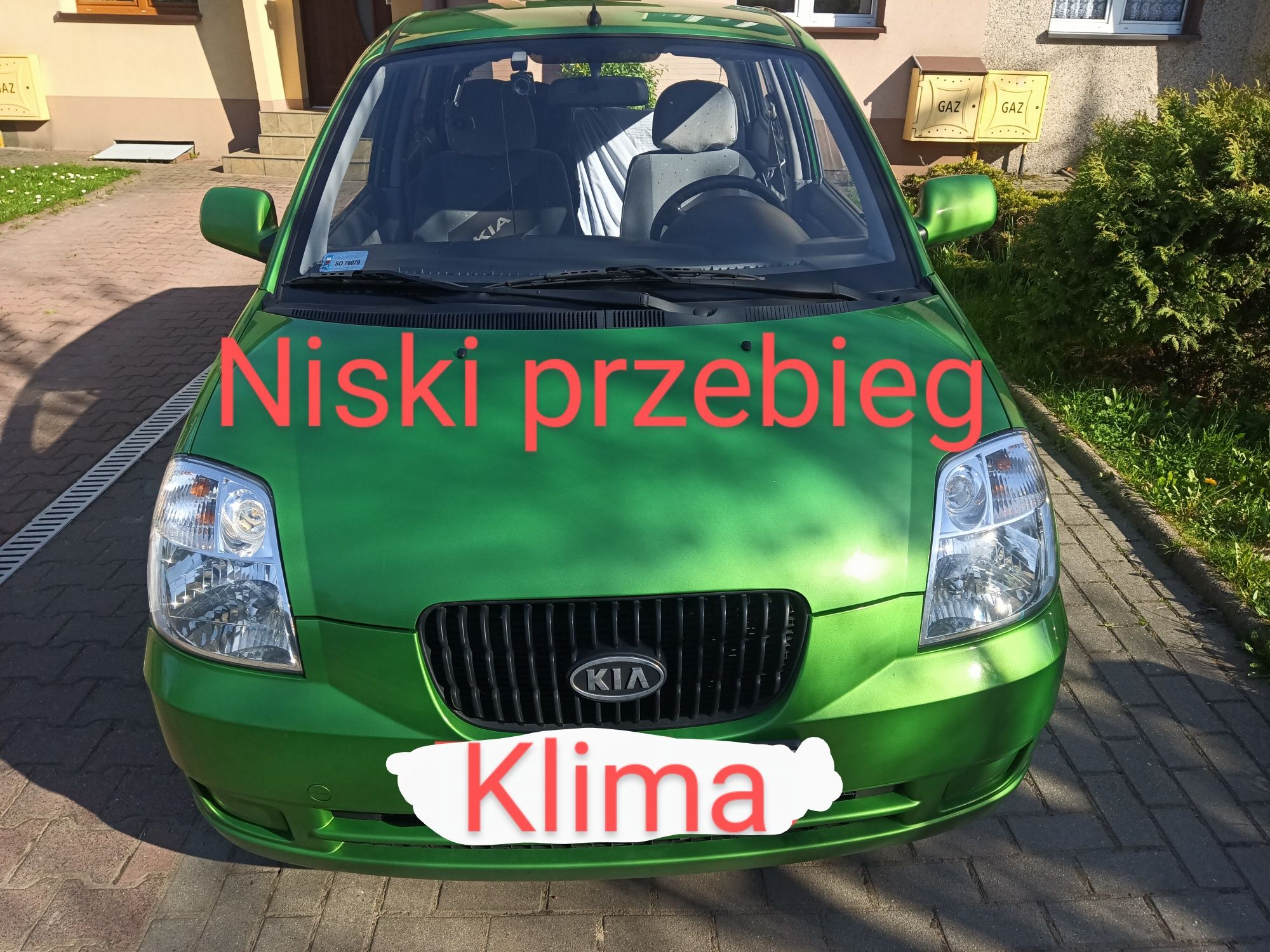 Perełka Kia Picanto LX 2005 przebieg 69tys