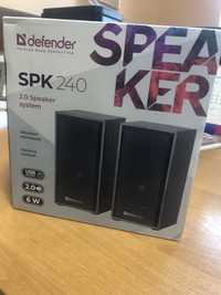 Колонки DEFENDER 2.0 SPK-240 USB 2x3W