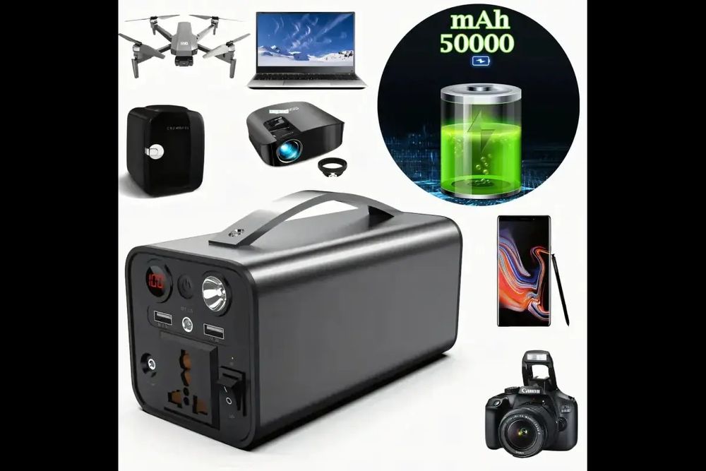 Портативний зарядний пристрій 200Вт, POWER BANK 50000мАч