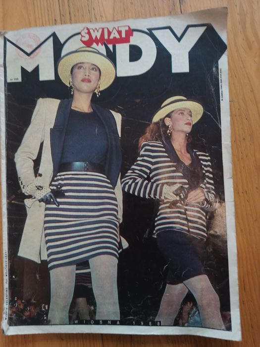 Gazeta Świat Mody Wiosna 1988