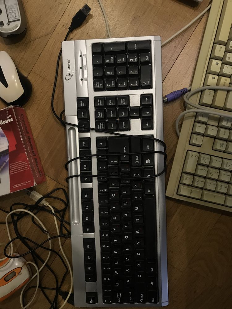 Мишка клавіатура USB ps/2 клава для ПК комп’ютера