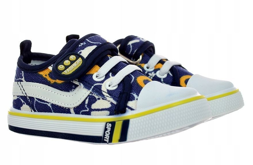 Rozmiar: 19 Tenisówki Trampki Buty Sportowe Rzep 5621