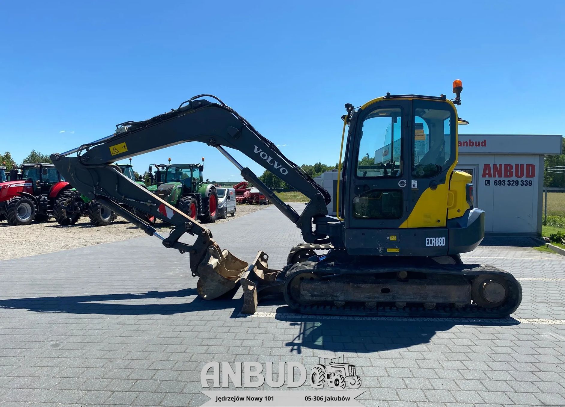 Volvo ECR 88D  Koparka gąsienicowa 8 t Kubota KX080 JCB 8080