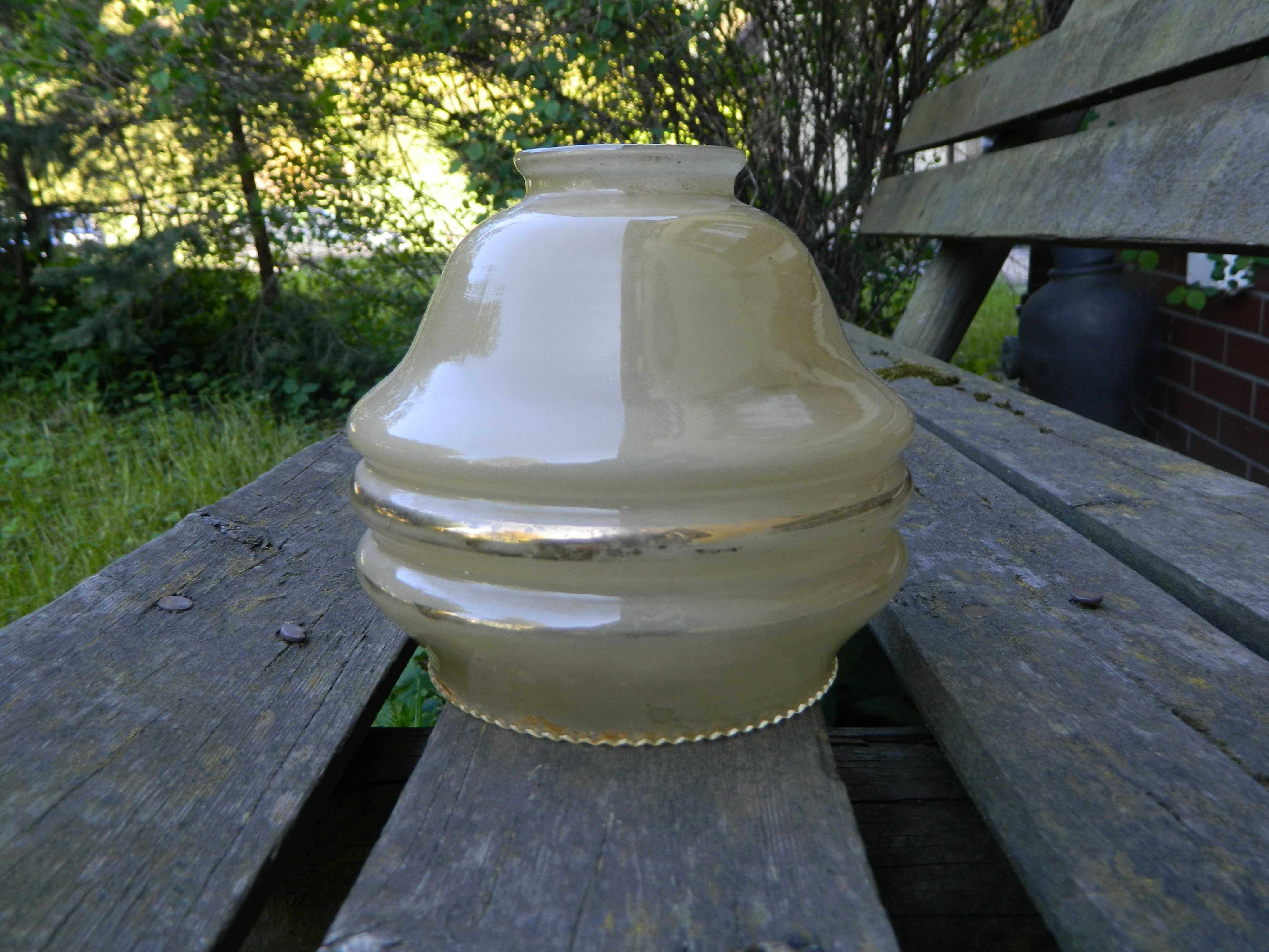 przedwojenny klosz do lampki * vintage