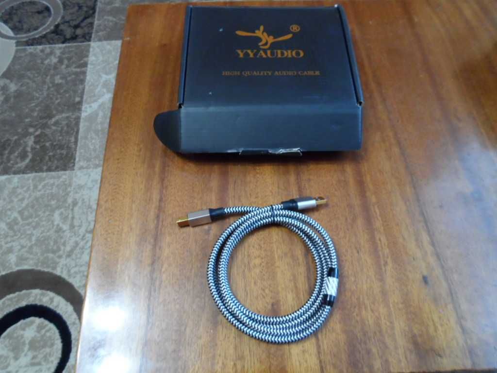 Різні срібні USB кабеля для ЦАП - DAC  FIIO - YYAVDIO