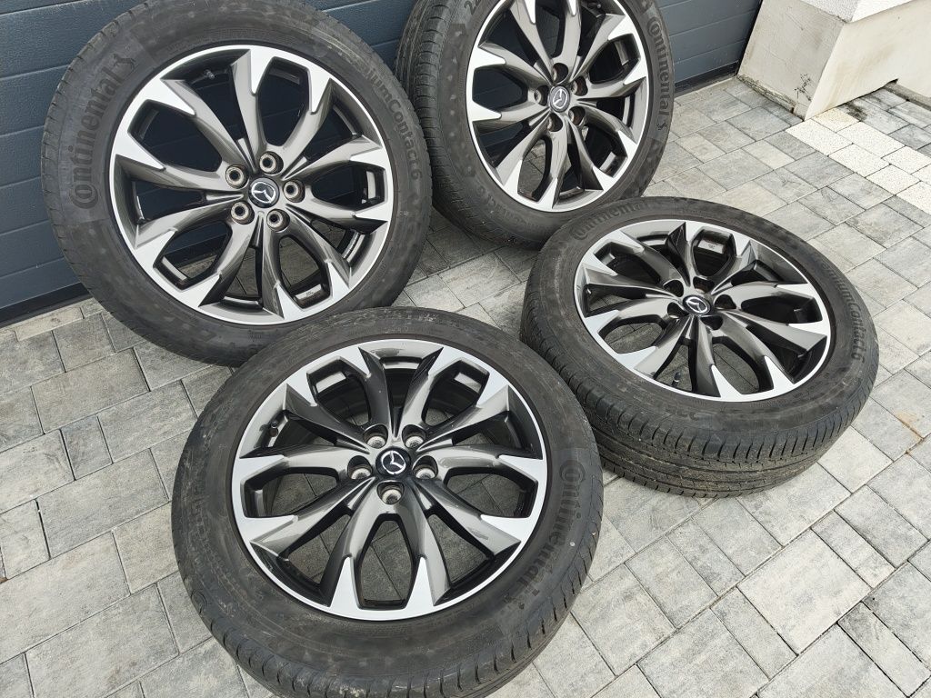 Super Felgi Mazda CX 5 CX3 5x114.3 opony lato igly okazja