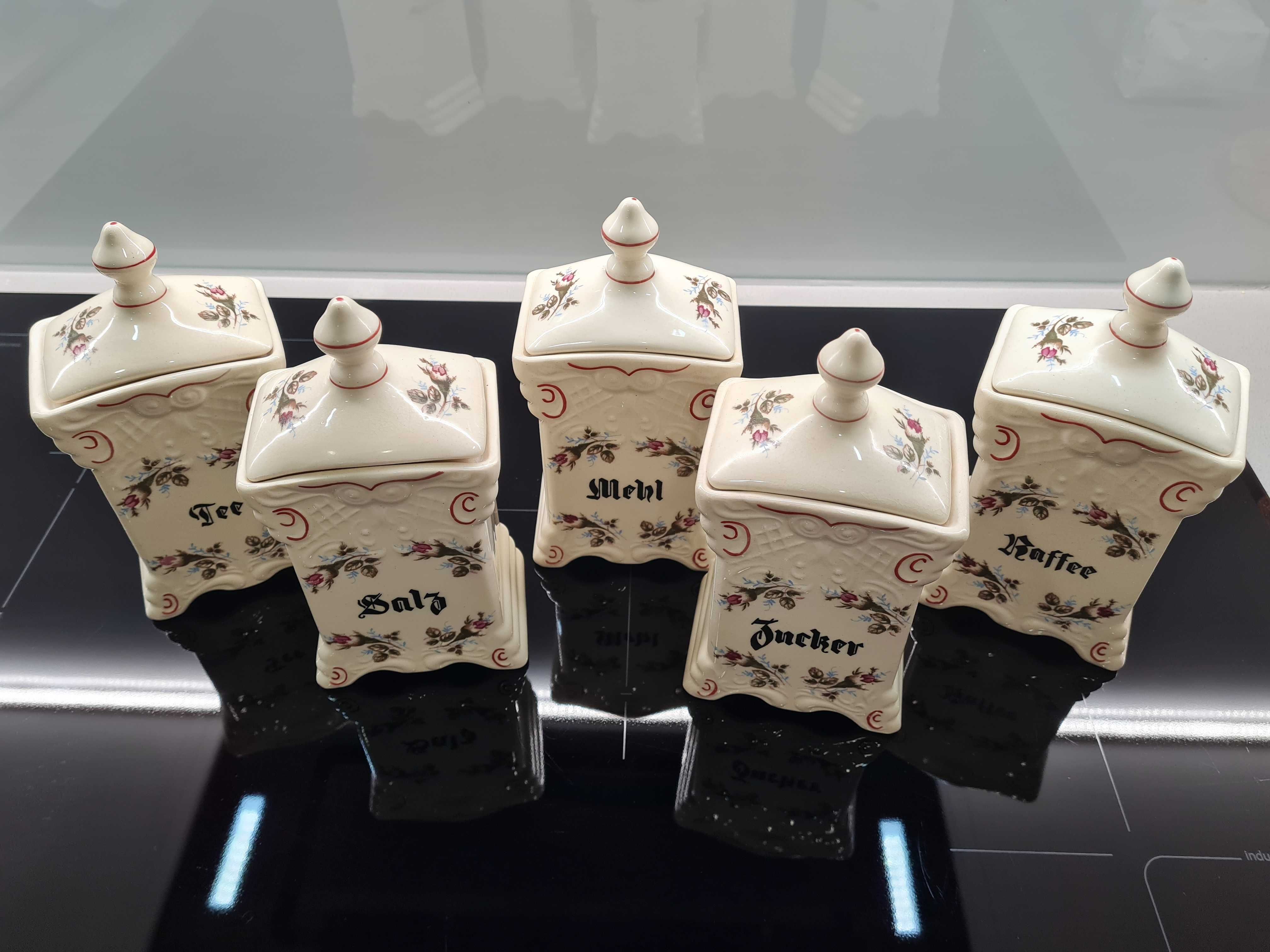 Pojemniki ceramiczne prl
