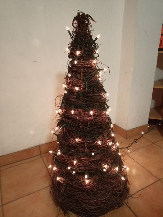 Choinki dekoracje z brzozy