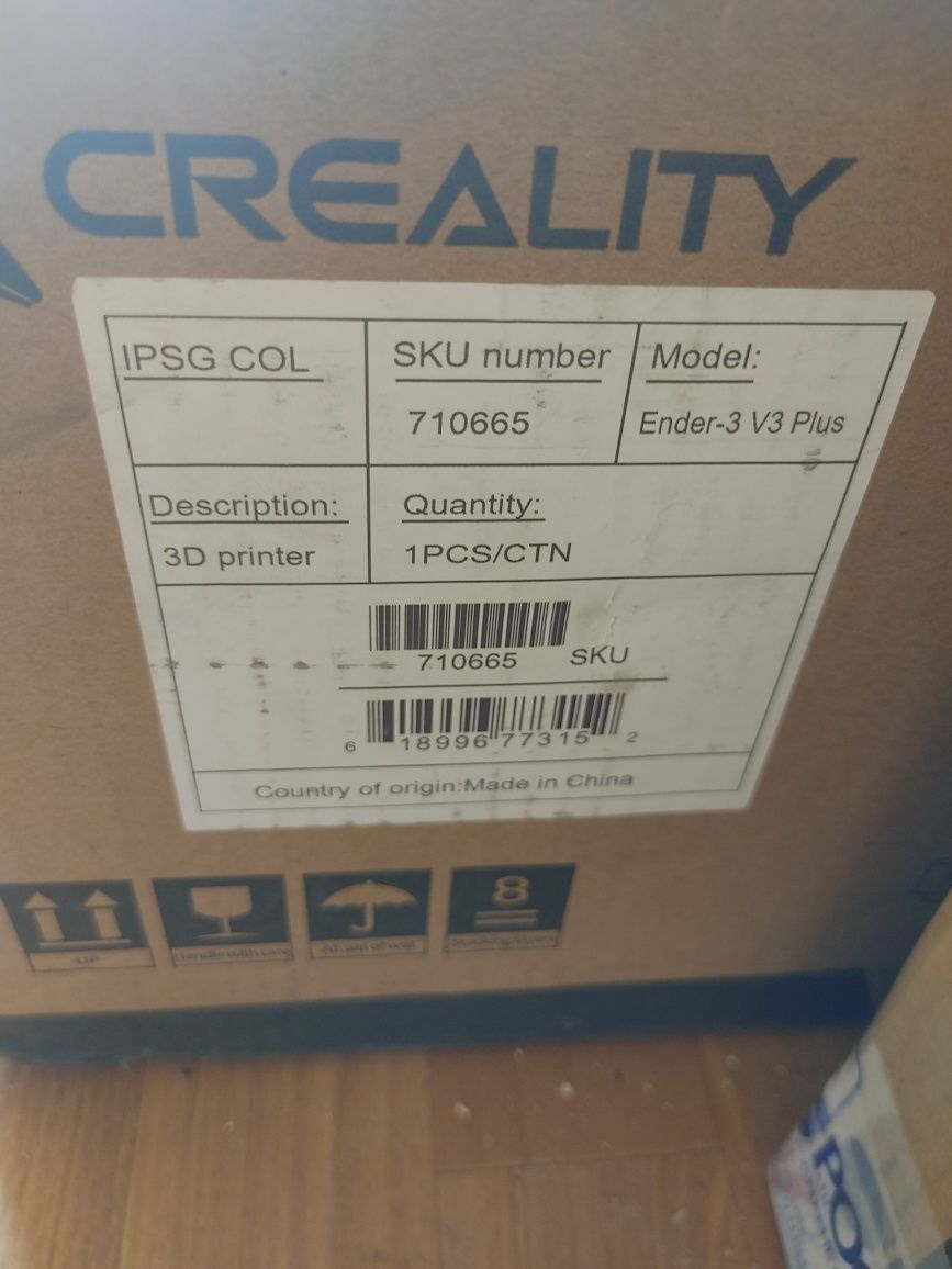 3d printer Creality ender 3 v3 plus