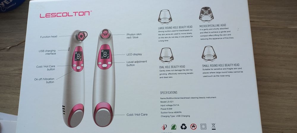 Продам ПРИБОР ДЛЯ ВАКУУМНОЙ ОЧИСТКИ ПОР и подтяжки кожи лица и