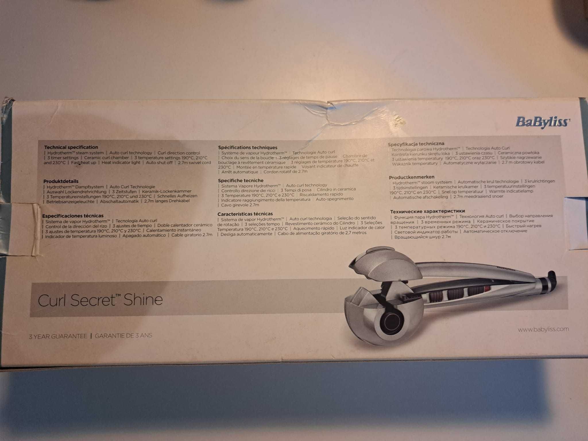 BABYLISS C1800E (190-230ºC - 3 Níveis de temperatura)