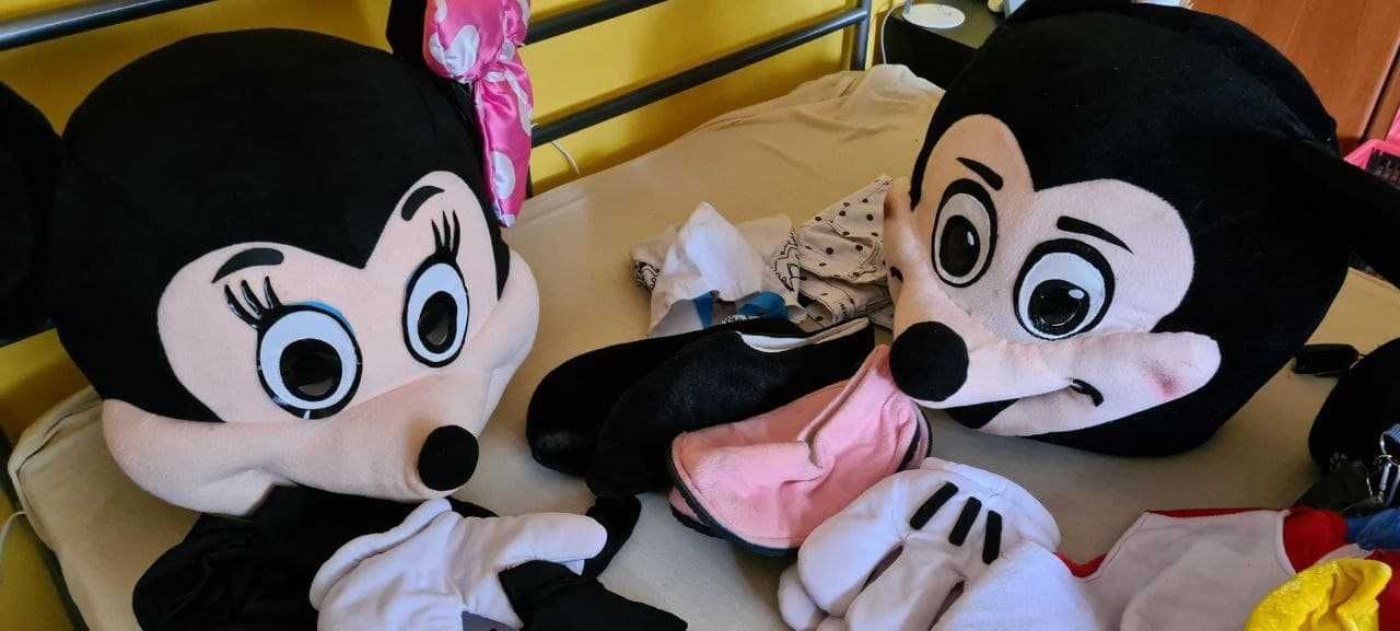 Aluguer de Fatos de Mascotes - Mickey e Minnie