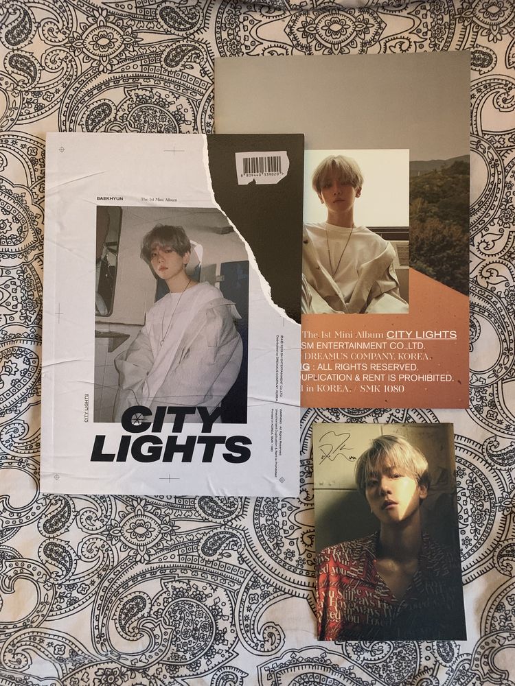 Album EXO Baekhyun City Lights