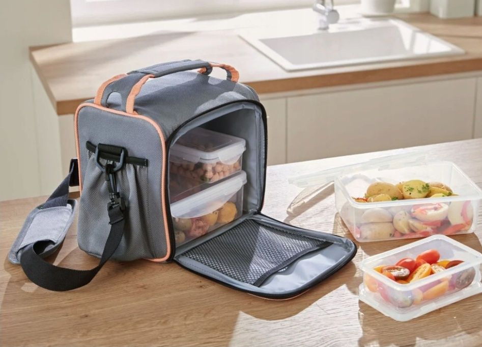 Bardzo pojemny lunch box torba termiczna