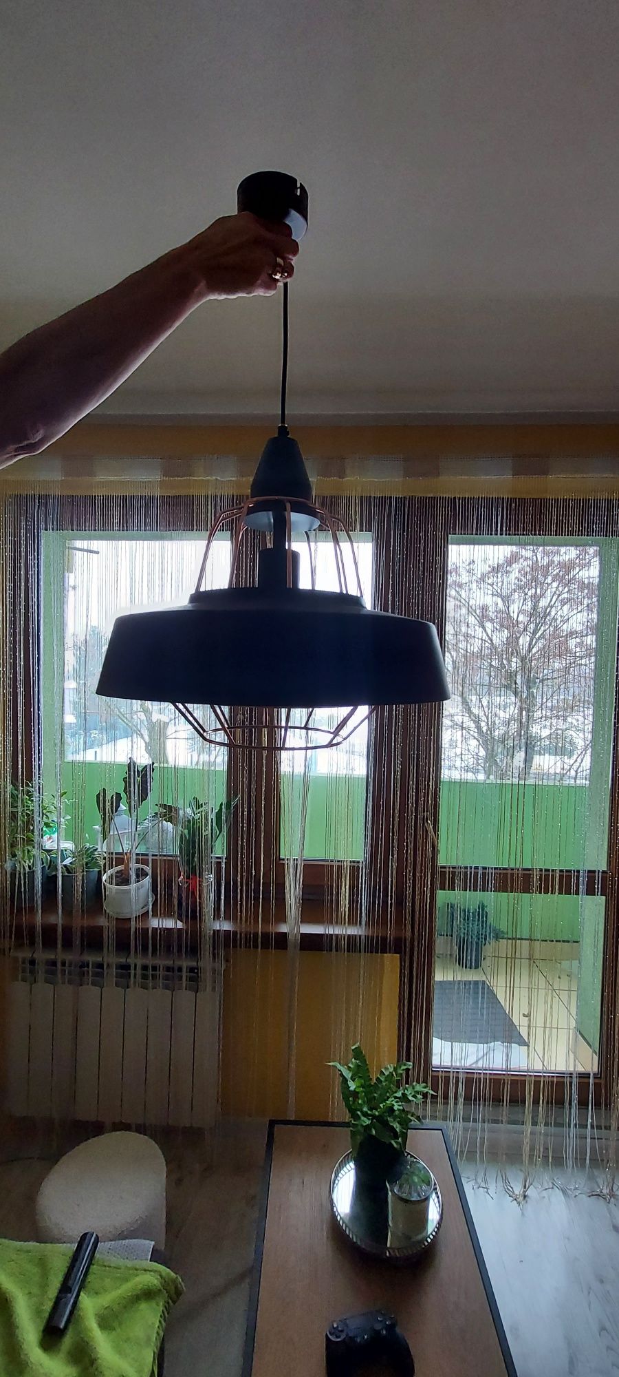 Lampa wisząca ROCCO loftowa