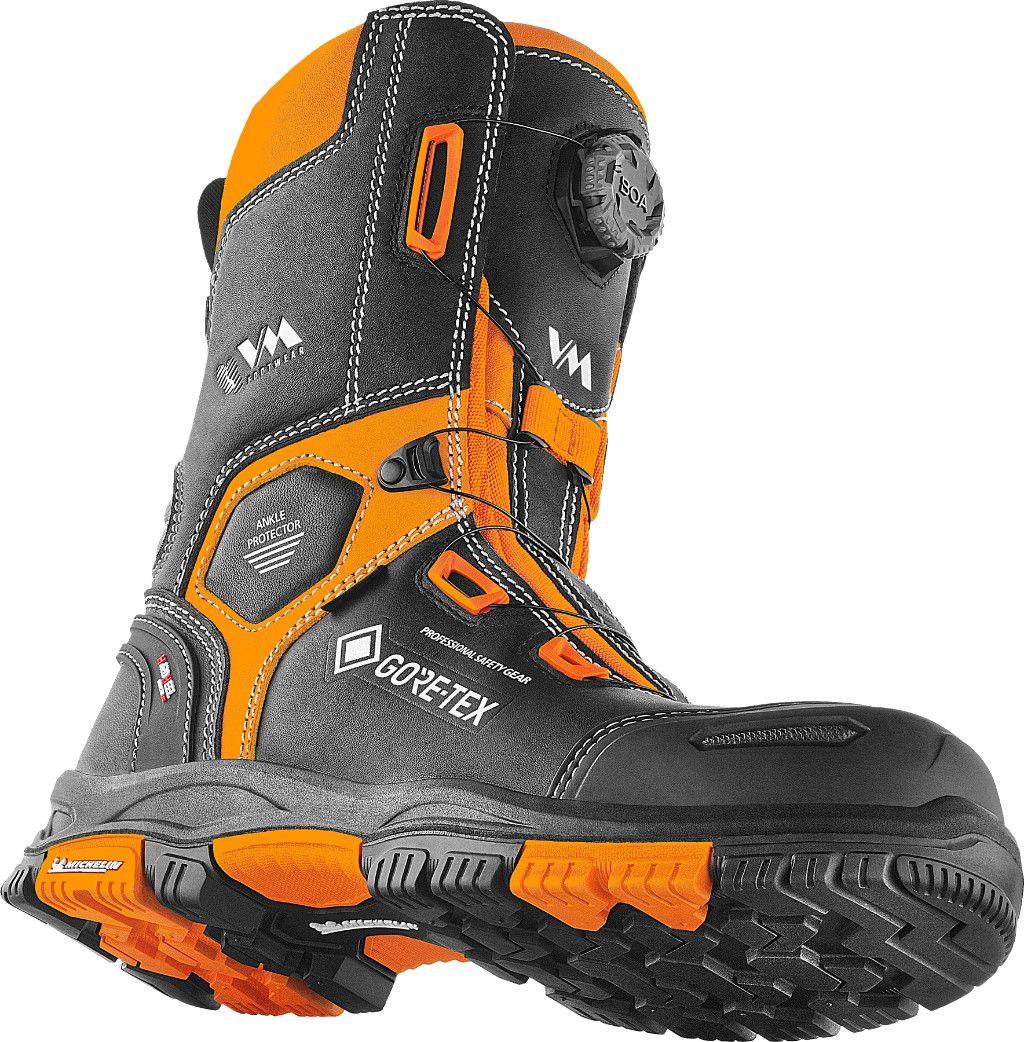 Buty robocze VM Wysokie Trzewiki BHP CONNECTICUT S7L BOA ROZM 47