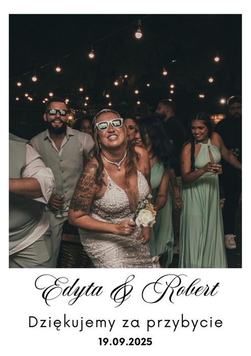 Magnesy lub portrety foto na żywo na twoim przyjęciu. Gratisy. lustr