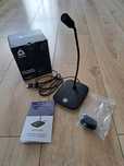 Mikrofon KLIM C4 mikrofon USB do komputerów PC i Mac - Czarny