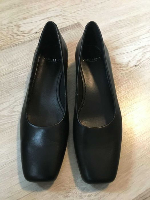 Debbi Vagabond 38 nowe czółenka czarne skóra