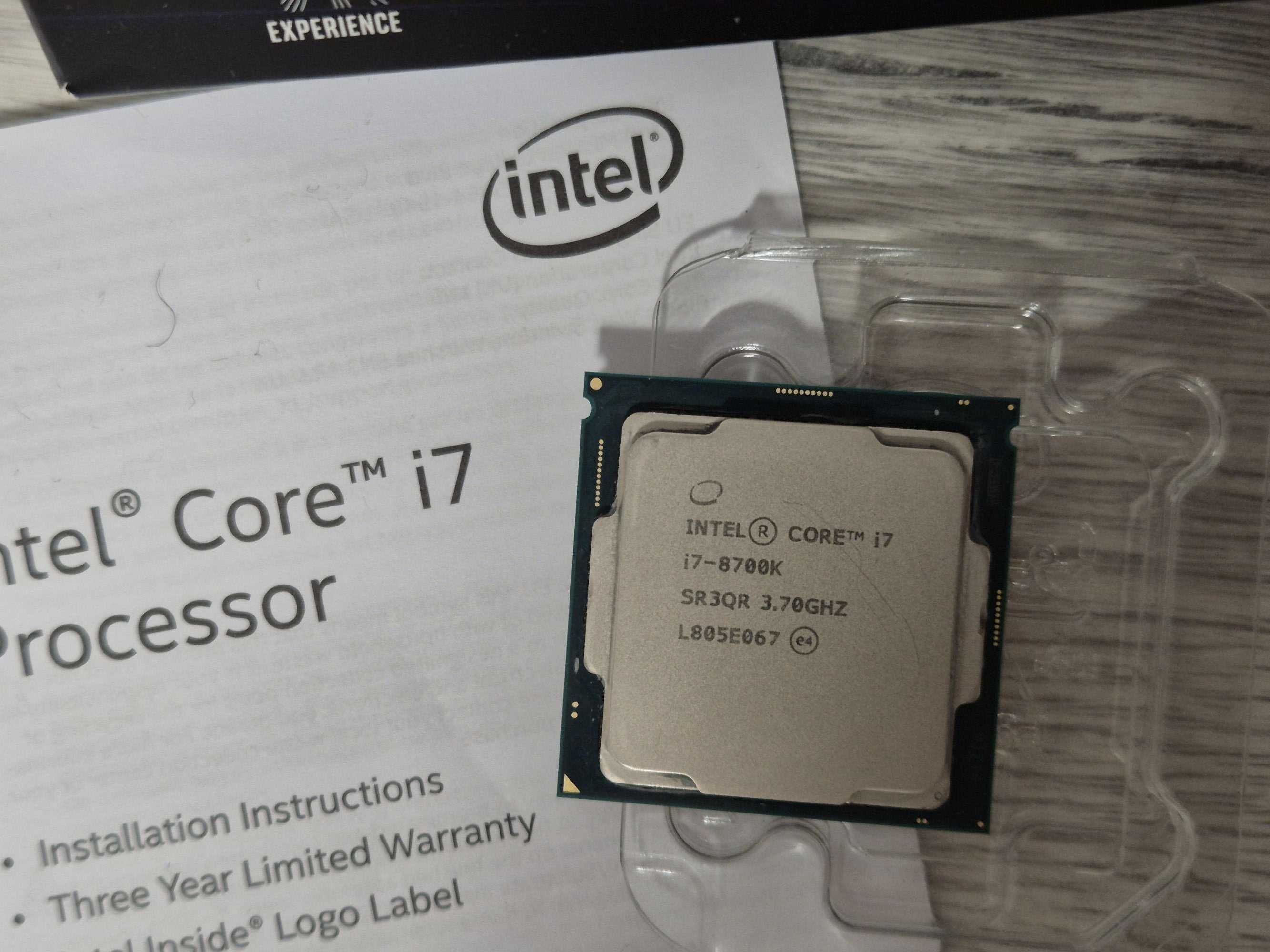 s1151v2 процесор Intel Core i7-8700K 6я\12п 4.7GHz з графікою. TradeIN