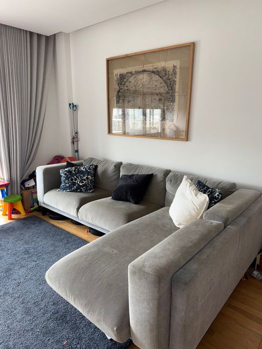 Vendo Sofá com chaise à esquerda IKEA