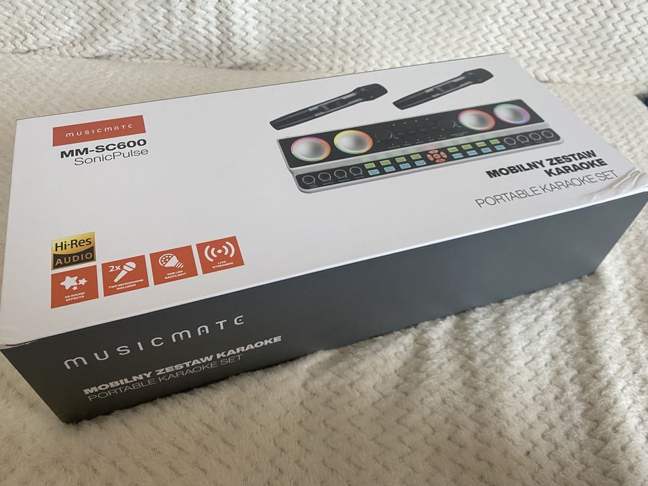 Nowy Zestaw Do Karaoke I Streamingu Musicmate Mm-Sc600 Sonicpulse