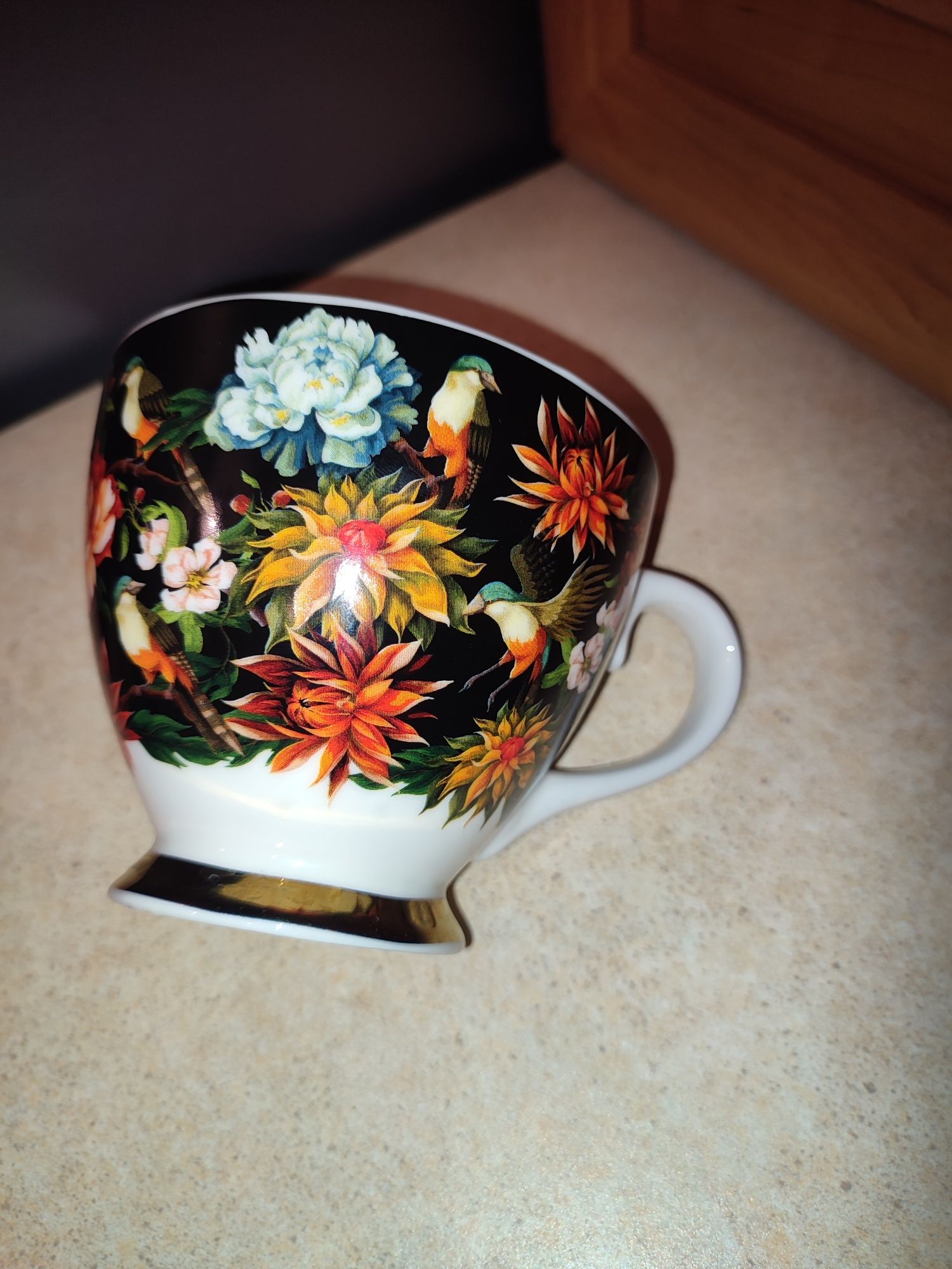 Śliczny kubek porcelana Smukee