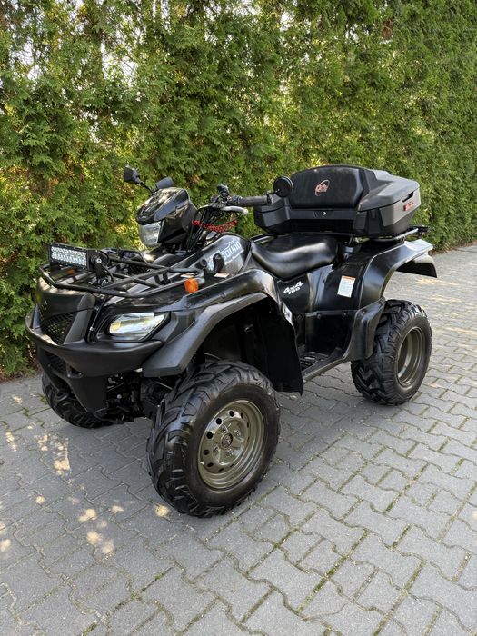 Suzuki KingQuad 700 4x4 homologacja*LED* wtrysk*kufer*hak*Transport