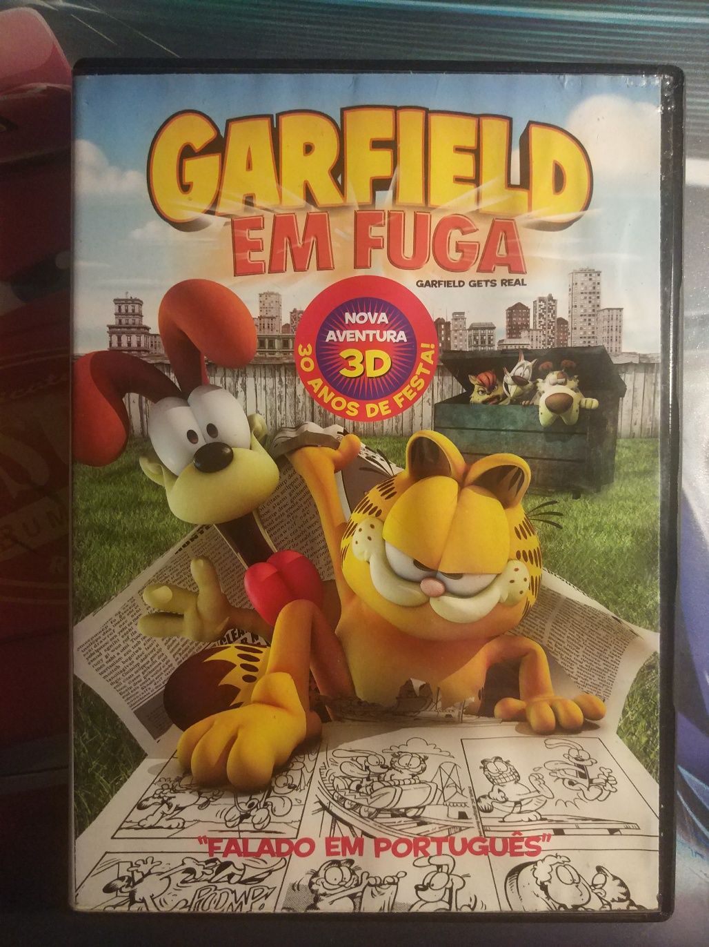 Filme DVD Garfield em Fuga