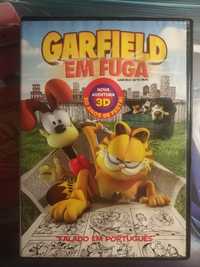 Filme DVD Garfield em Fuga