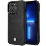 Etui 6,1" Card Slot Bmw Leather Iphone Czarny/Black Bmhcp14L22Rsepk