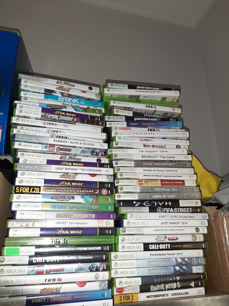 OPIS Gry XBOX 360 X360 Dla dzieci, dorosłych Różne Gatunki