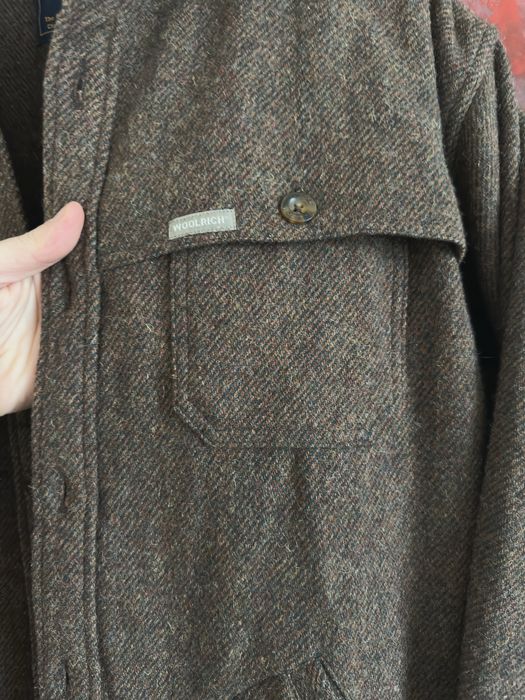 Шерстяная куртка овершот Woolrich оригинал Размер L